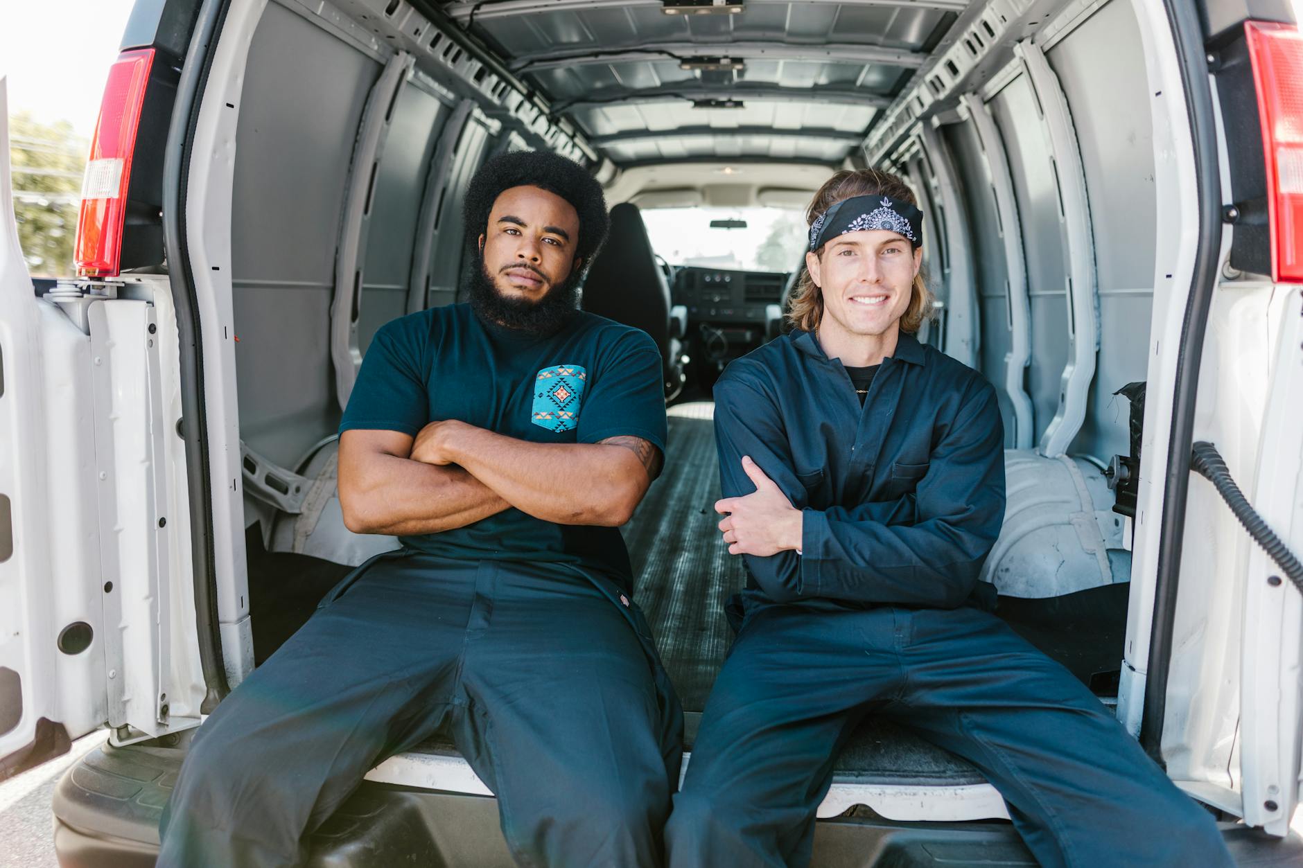 KC Plumbing Works technician with video inspection equipment