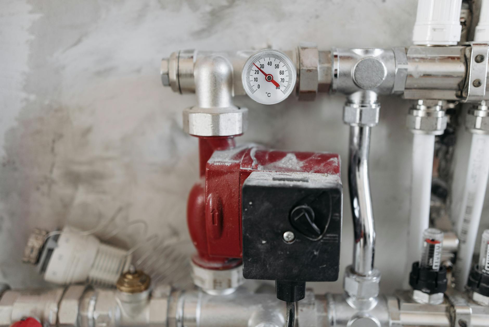 KC Plumbing Works technician at work