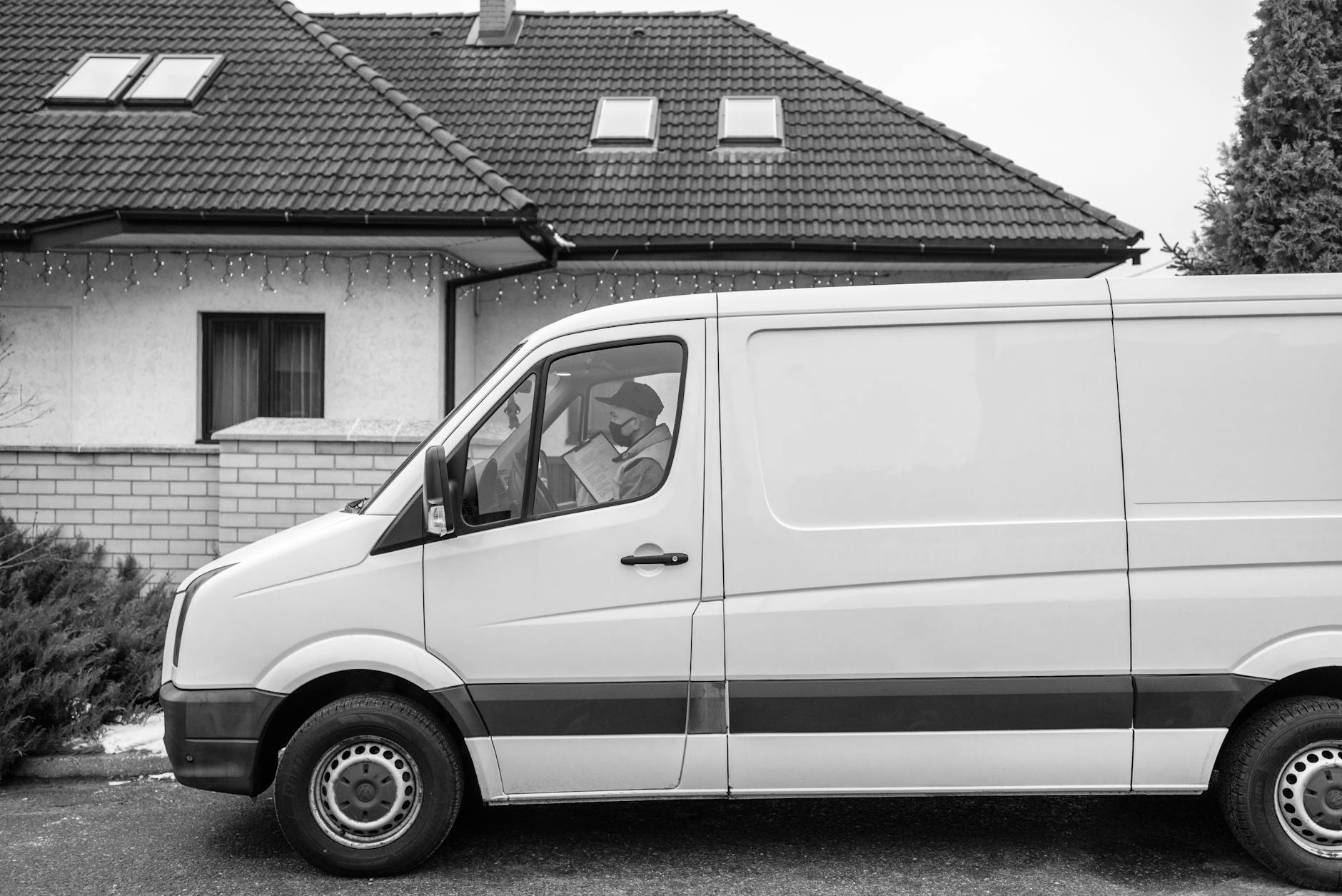 KC Plumbing Works branded service truck