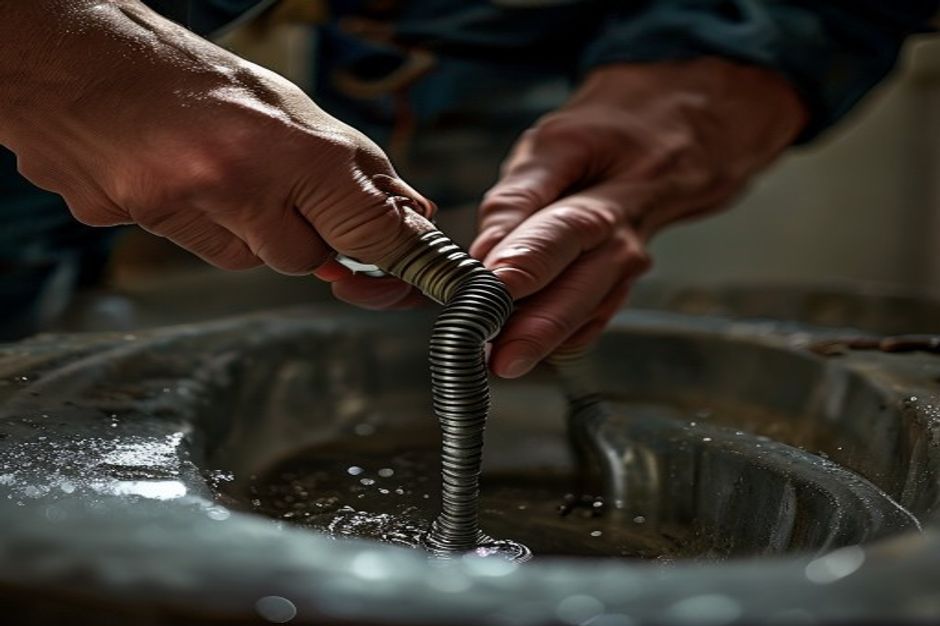 Main drain cleaning service